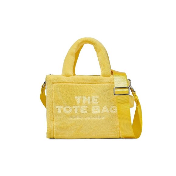 MJ-45. Marc Jacobs The Terry Small Tote Bag Yellow - Picture 1 of 1